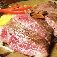 上質な脂ののった特上和牛ステーキは2170円でご提供！
