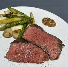 赤身が美味しい十勝若牛ステーキ