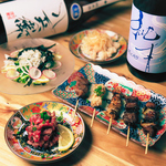 酢の物や揚げ物などお酒が進む逸品が充実しています。女性に嬉しいヘルシーな野菜メニューも豊富◎