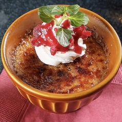 バニラビーンズのクレームブリュレ