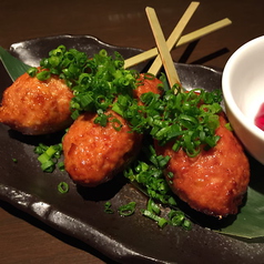 揚げて煮て焼く！座和めき特製つくね