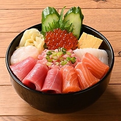 海鮮六色丼