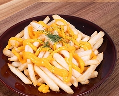 濃厚チェダーチーズのフライドポテト