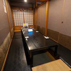  掘りごたつのお部屋は最大30名まで利用できます