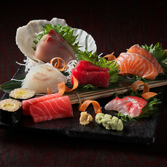 本鮪入り 鮮魚5点盛り