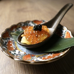 北海鮮魚痛風レンゲ盛り　