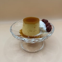昔ながらの硬めのプリン
