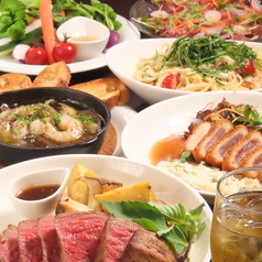 Diningたーぶるのコース写真