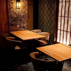 【テーブル席：2名様×2卓】