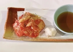 紅しょうがの天ぷら