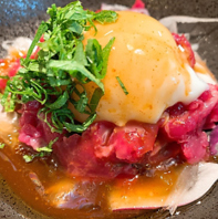 本場仕込み！熊本桜ユッケの極み