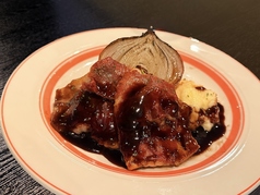 豚肉とバジルのサルティンボッカ～バルサミコソース～