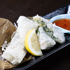 海鮮パクチー春巻