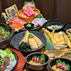 千里中央海鮮食堂 おーうえすとのコース写真