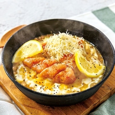 熟成明太子とグリルチキンの爽やかレモンドリア