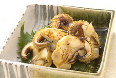 減塩 いか塩辛/いかゲソ焼き/いかゲソ磯辺唐揚・昔ながらの茶碗蒸