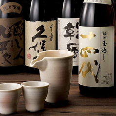 日本酒・ウィスキー・ワインのラインナップが豊富！