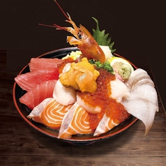 豪華　海鮮丼