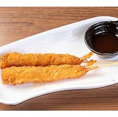 イカの串揚げ(2本)/白身の串揚げ(2本)/エビの串揚げ(2本) 各種