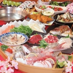 豪華トロ箱付きのコース大好評！！各種宴会にどうぞ♪
