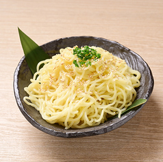 鍋〆のラーメン