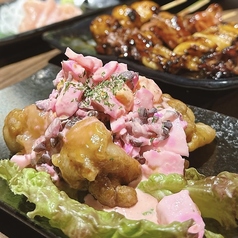 鶏南蛮の甘酢タルタル