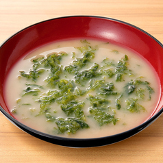 味噌汁[あおさ]