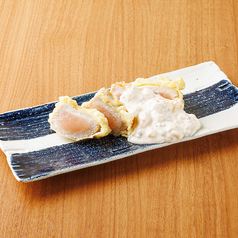 レア鶏天 京すぐきタルタル添え