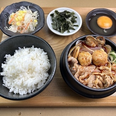 三肉屋スン豆腐定食