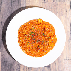 タコのトマトソースリゾット