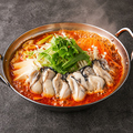 料理メニュー写真&nbsp;牡蠣の旨辛チゲ鍋