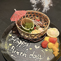 華やかにお祝いしたい！人気のかご盛りデザートプレート