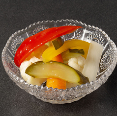 彩り野菜の塩麹ピクルス