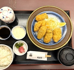 カキフライ定食