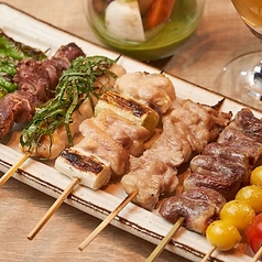 焼き鳥盛り合わせ