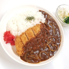 カツカレーセット