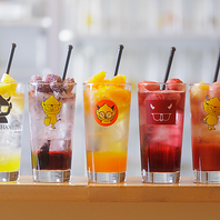 ドリンクメニューも豊富◎