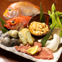 鮮度抜群！市場直送の鮮魚を毎日仕入れてご提供