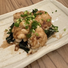 たら白子 鉄板焼き