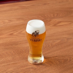 サッポロエビス樽生 小グラス