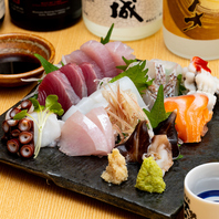 新鮮な食材を使用◎海鮮や肉料理など豊富なメニュー