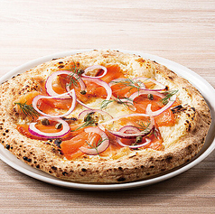 自家製スモークサーモン