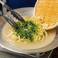 【その５】〆にはあおさ麺を食べる!!もちもちの麺がお出汁と絡んで絶品です！