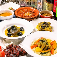 RESTAURANT MOROCCO レストラン モロッコのコース写真