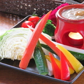 料理メニュー写真 彩野菜のバーニャカウダ