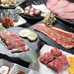 人数や予算、シーンに合わせて内容を相談できる「おまかせコース」。こだわりのA5ランク和牛を堪能！