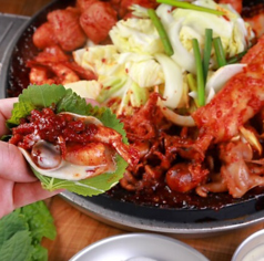 五反田韓国 臣のコース写真