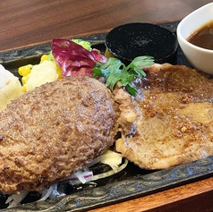 オススメNo.1！常陸牛のレア焼きハンバーグ&ステーキ