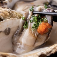 生牡蠣も食べ放題瀬戸内産の鮮牡蠣を使用