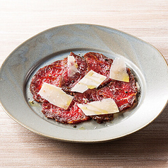 馬肉のブレザオラ